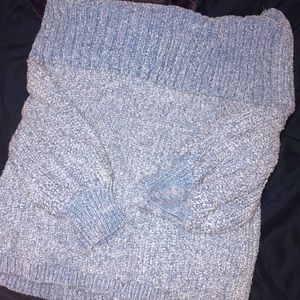 Off the shoulder sweater
